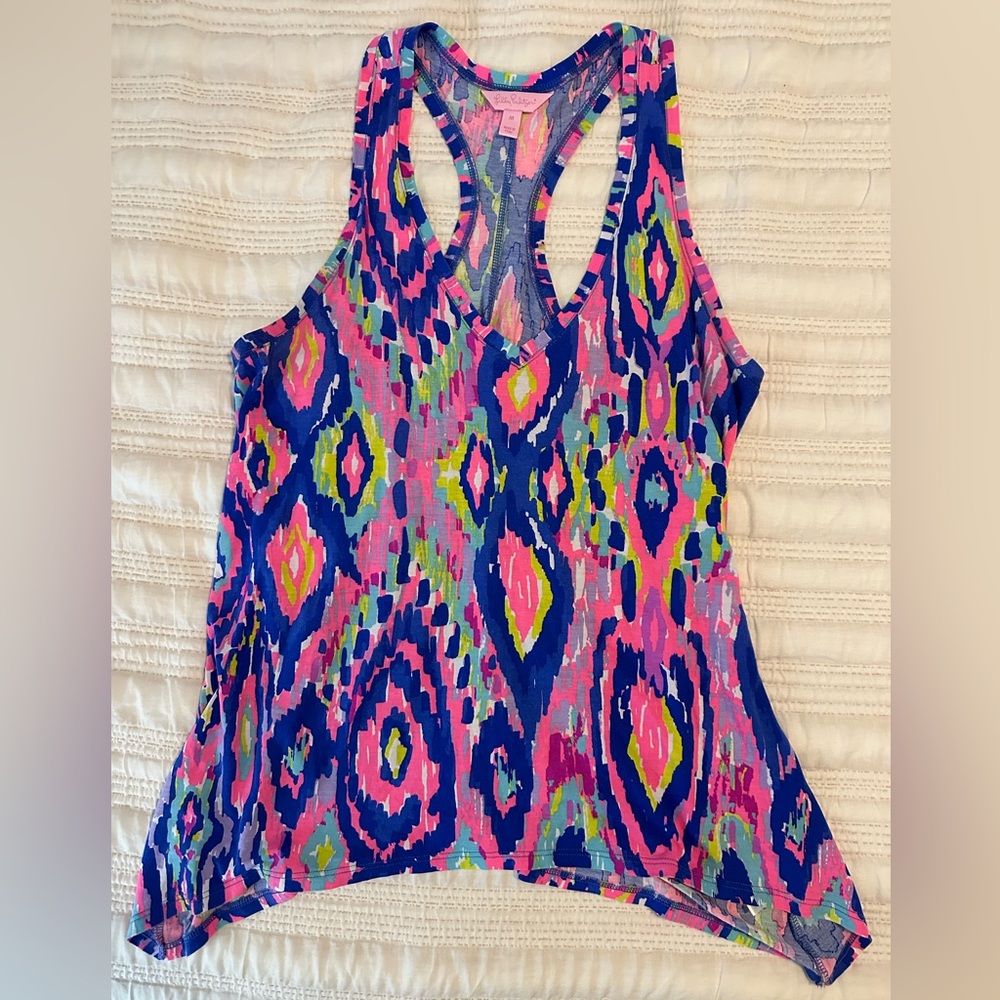 M Lilly Pulitzer Kiawah tank in Multi Luminescent